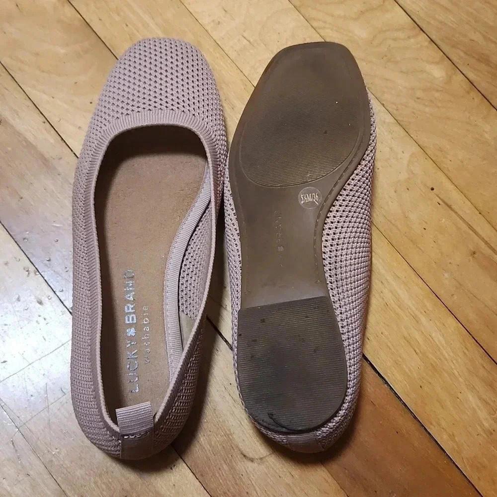 Lucky Brand Women's DANERIC Pink Lavender Ballet Flats - Picture 7 of 7
